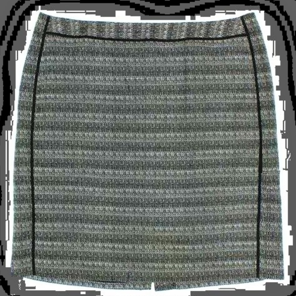 Sophisticated Tailored Lined Tweed Skirt